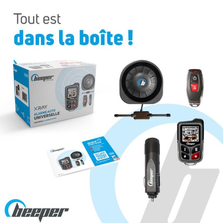 Alarme (Système d'alarme) BEEPER  ref. XR10